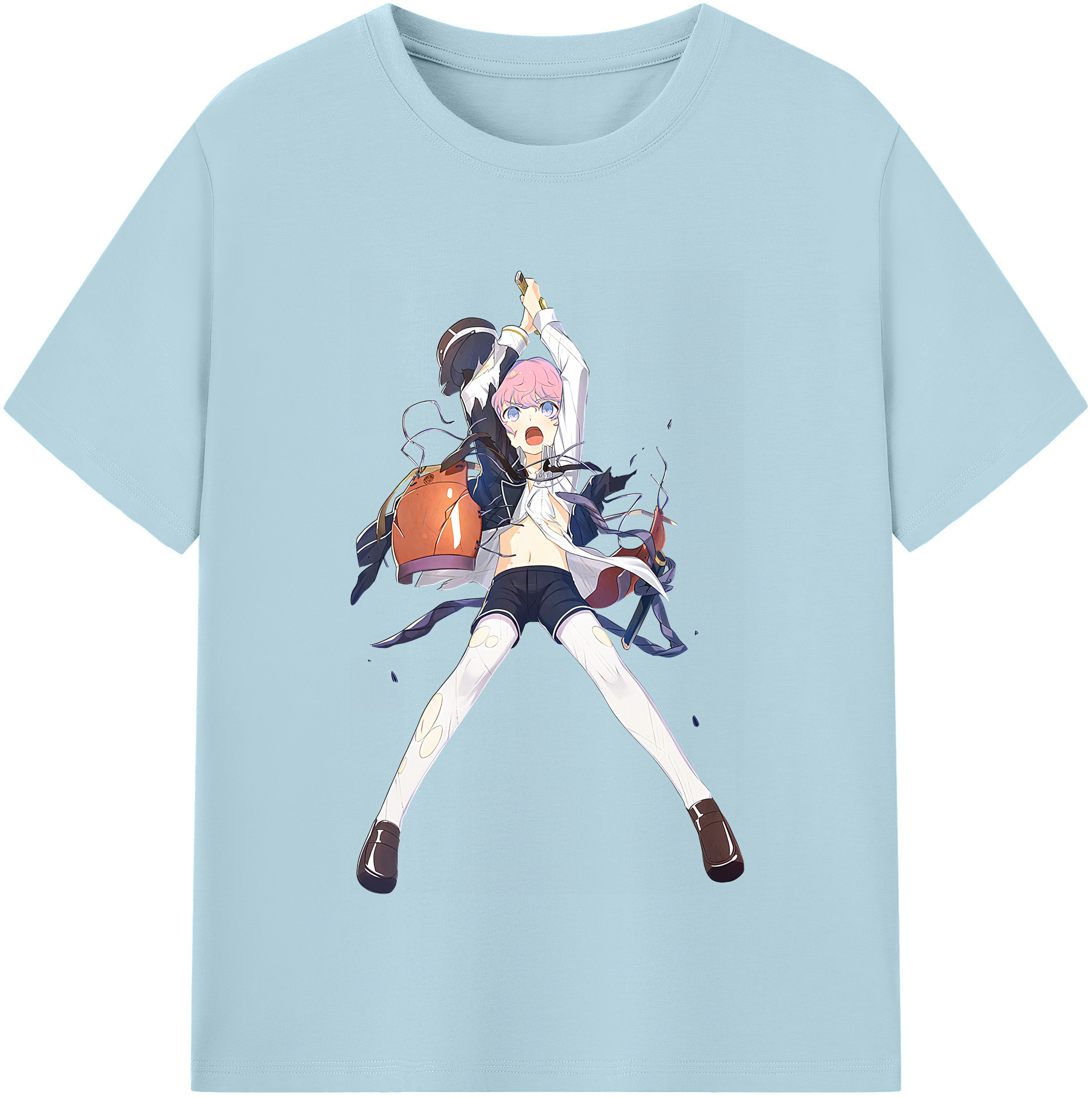 （画像用） 刀剣乱舞 Touken Ranbu 綿100％半袖Tシャツ（フロントプリント）